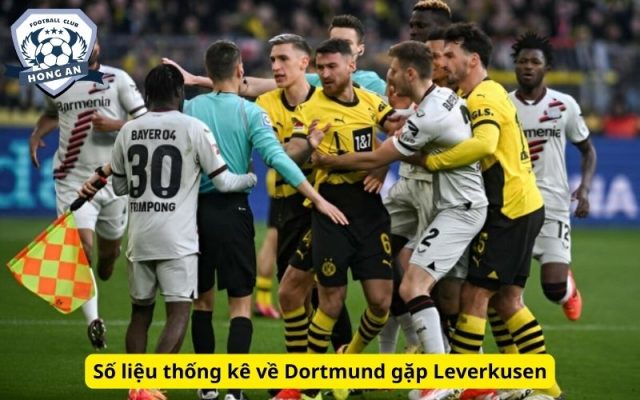 Số liệu thống kê về Dortmund gặp Leverkusen