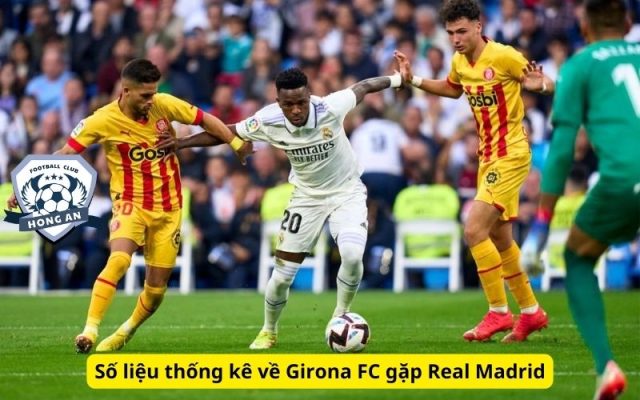 Số liệu thống kê về Girona FC gặp Real Madrid