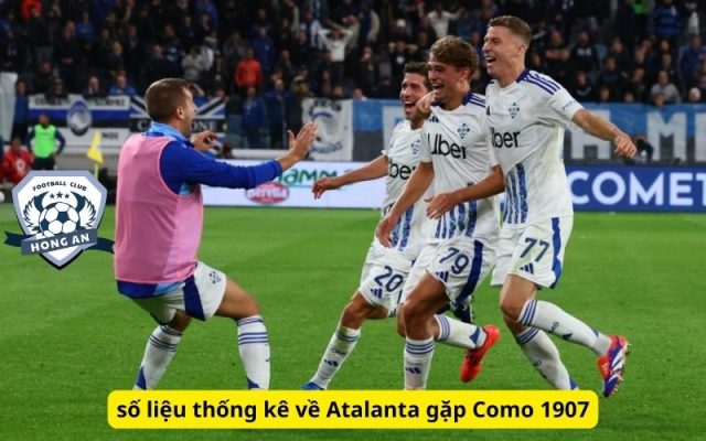 số liệu thống kê về Atalanta gặp Como 1907