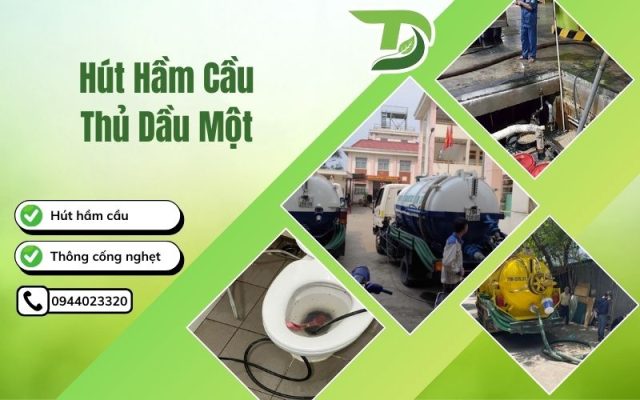 hút hầm cầu thủ dầu một uy tín